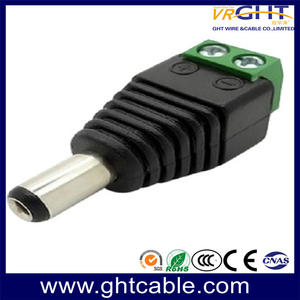 CCTV video DC balun connectors