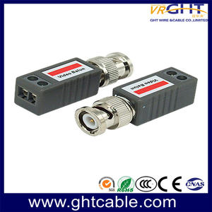 Passive HD-CVI/TVI/AHD Video Balun For CCTV Camera