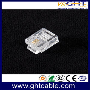  Rj11 Crystal Connector/Plug For Telephone Using (6P2C)